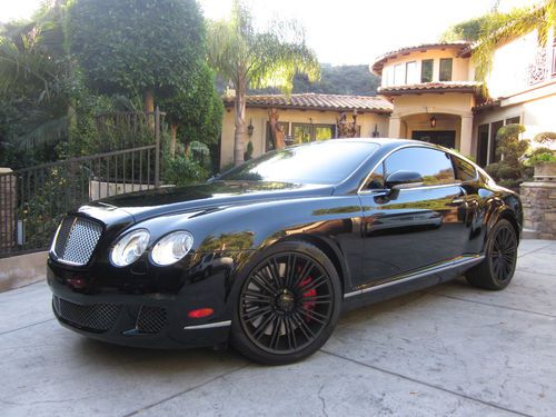 2008 bentley continental gt speed coupe 2-door 6.0l