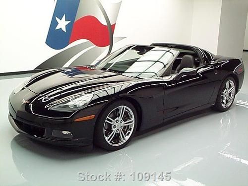 2008 chevy corvette 3lt auto heated leather hud 29k mi texas direct auto