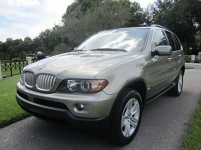 05 bmw x5 4.4 awd premium package navigation dakota leather fl owned pristine!!!