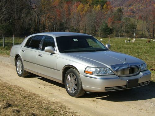 2003 lincoln town car l series cartier