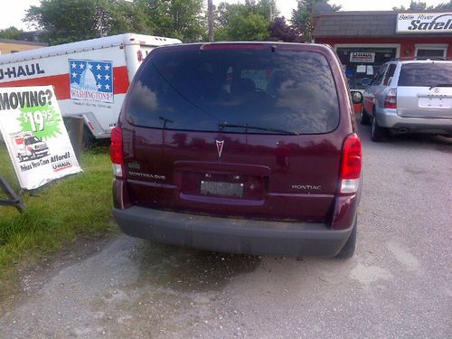 2007 Pontiac Montana SV6 Minivan Needs Work Transmission, US $2,900.00, image 2