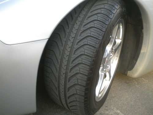 2003 corvette convertible silver 50th anniversary edition, image 12