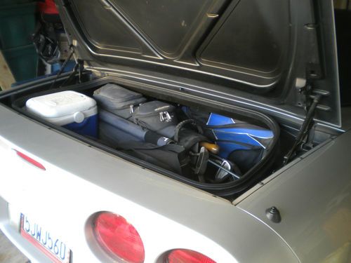 2003 corvette convertible silver 50th anniversary edition, image 16