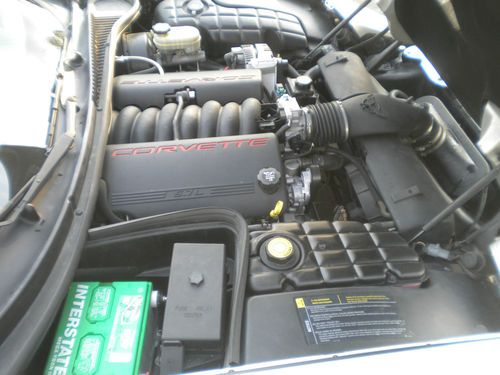 2003 corvette convertible silver 50th anniversary edition, image 18