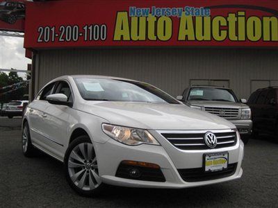 2010 vw passat cc sport carfax certified 1-owner leather low miles low reserve