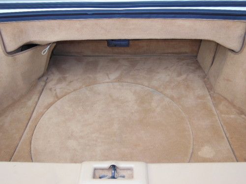 1987 CADILLAC ALLANTE CONVERTIBLE PEARL WHITE ORIGINAL TAN LEATHER, US $5,950.00, image 8