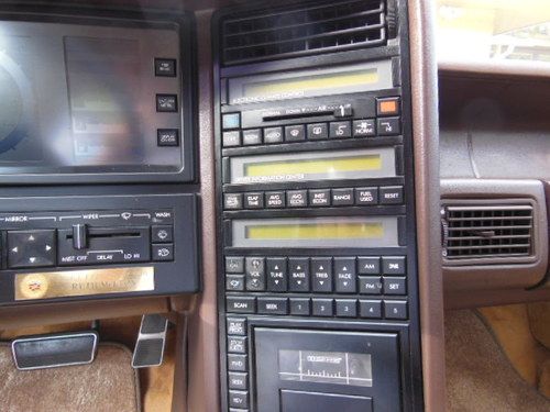 1987 CADILLAC ALLANTE CONVERTIBLE PEARL WHITE ORIGINAL TAN LEATHER, US $5,950.00, image 12