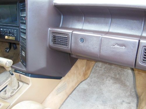 1987 CADILLAC ALLANTE CONVERTIBLE PEARL WHITE ORIGINAL TAN LEATHER, US $5,950.00, image 13