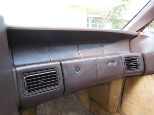 1987 CADILLAC ALLANTE CONVERTIBLE PEARL WHITE ORIGINAL TAN LEATHER, US $5,950.00, image 20