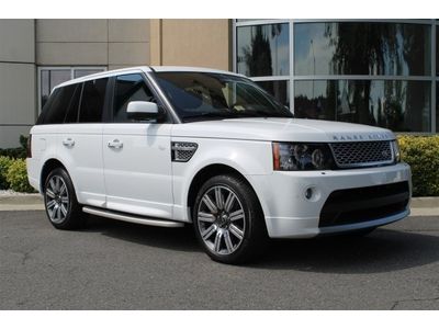 Supercharged autobiography running boards fac rear dvd navigation local trade