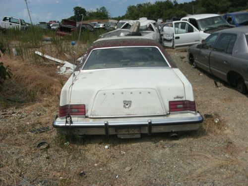 1979 mercury cougar base hardtop 2-door 5.8l