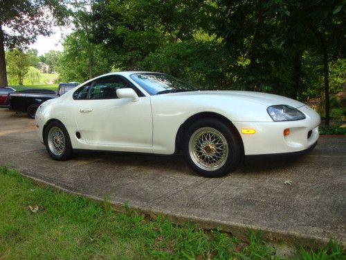 1995 toyota supra se pearl white automatic