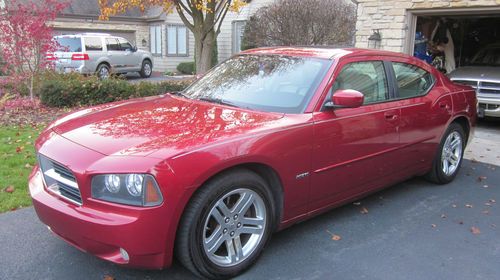 2006 dodge charger rt--red