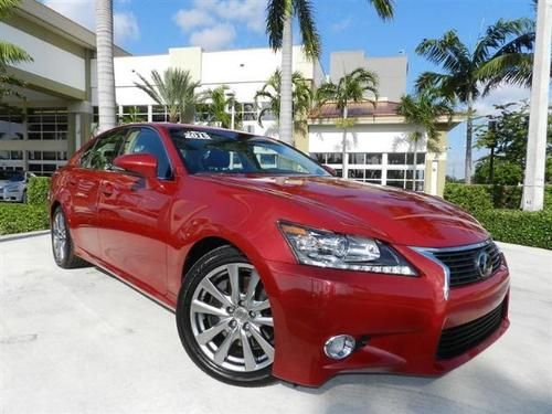 2013 lexus gs350 hdd navi vent seats low miles