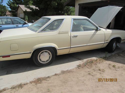 1978 ford fairmont futura coupe 2-door 2.3l