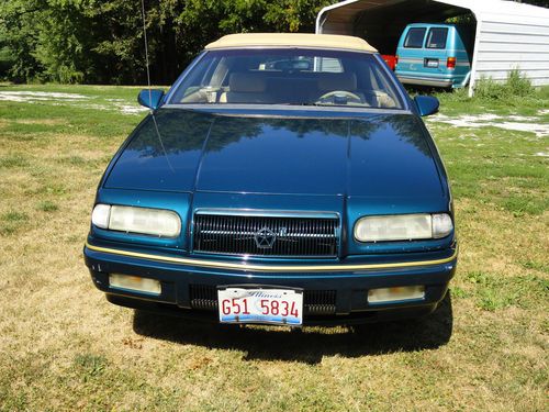 1995 chrysler lebaron gtc convertible 2-door 3.0l