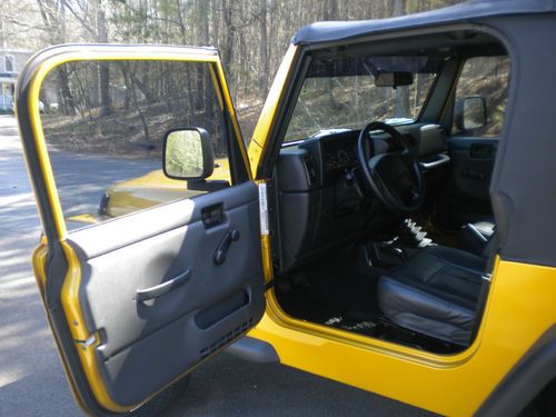 2003 Jeep Wrangler X Sport Utility 2-Door 4.0L, image 20
