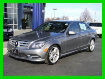 11 cclass c300 sport awd multimedia 18 in amg whls cpo