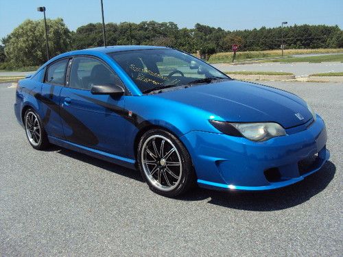 Supercharged 2004 saturn ion red line coupe 4-door 2.0l extra fast no reserve