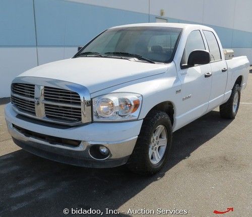 2008 dodge ram 1500 crew cab big horn pickup truck hemi v8 5.7l  bidadoo