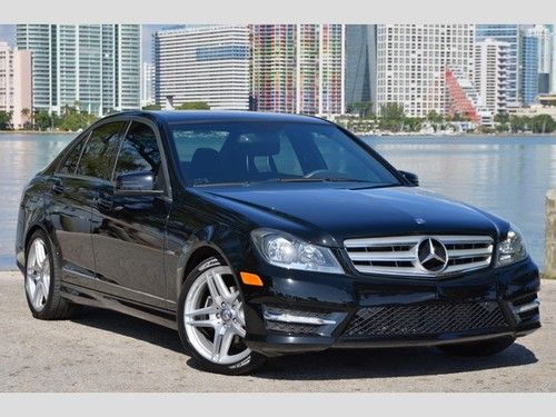 2012 mercedes-benz c-class automatic 4-door sedan