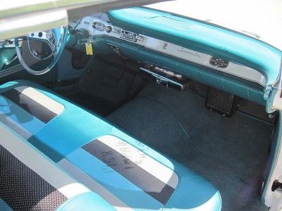 1958 WHITE CHEVY IMPALA, image 19