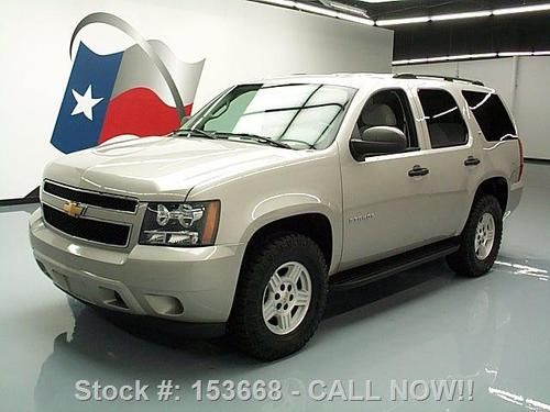 2007 chevy tahoe ls 4x4 v8 6pass nav rear cam 26k miles texas direct auto