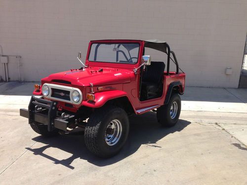 1970 toyota land cruiser chevy 350 fj40 fj 40 4x4 rebuilt classic v8 4 speed