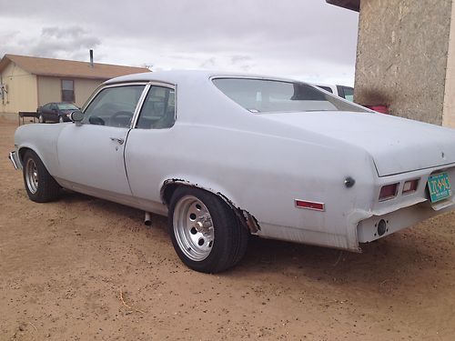 1974 chevrolet nova custom coupe 2-door 4.1l