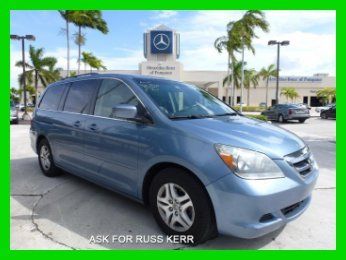 2007 odyssey ex-l 3.5l v6 24v automatic fwd dvd one owner cleen carfax