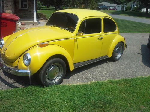 1971 volkswagen super beetle base 1.6l