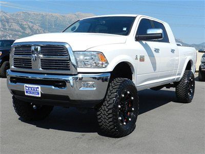 Dodge ram mega cab laramie 4x4 cummins diesel custom lift wheels tires nav auto