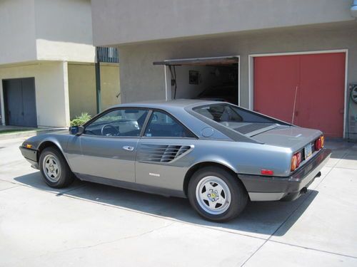 1985 ferrari mondial qv coupe grigio/black