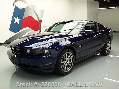 2012 ford mustang gt premium 5.0 6-speed leather 17k mi texas direct auto