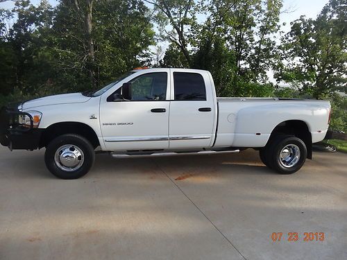 2006 dodge ram 3500 5.9 liter cummins diesel laramie