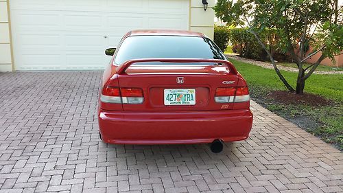 1999 Honda Civic Si Coupe 2-Door WITH B18C TYPE R ENGINE LOW RESERVE LIKE NEW, image 8