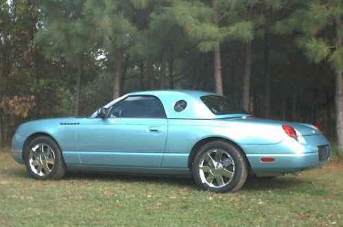 2002 ford thunderbird premium  original one owner 14752 mi.