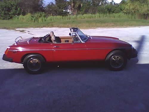 1979 MG MGB 22,000 Original Documented Miles, image 2