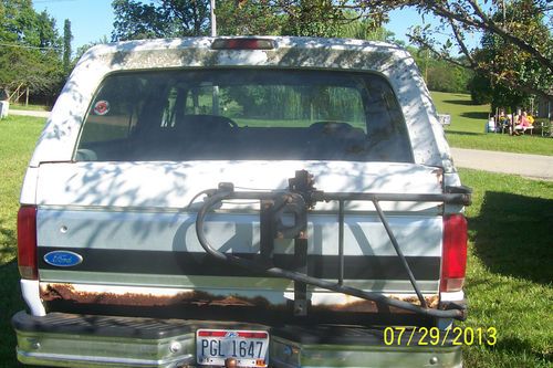 1991 Ford Bronco XLT Sport Utility 2-Door 5.8L, image 3