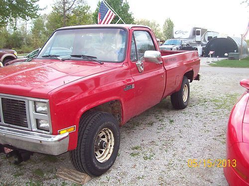 1987 gmc high sierra 4x4 pickup truck