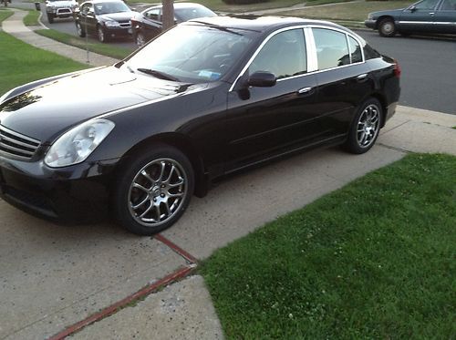 2006 infiniti g35 base sedan 4-door 3.5l