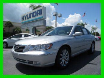 09 certified silver leather &amp; wood v6 sedan *heated seats *infinity cd changer