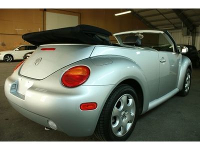 Vw beetle gls 03 5sp conv leather-heat seats xtra clean runs 100% no reserve!!