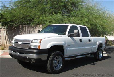 2006 chevrolet silverado 2500hd crew cab lt 6.6 duramax 4x4