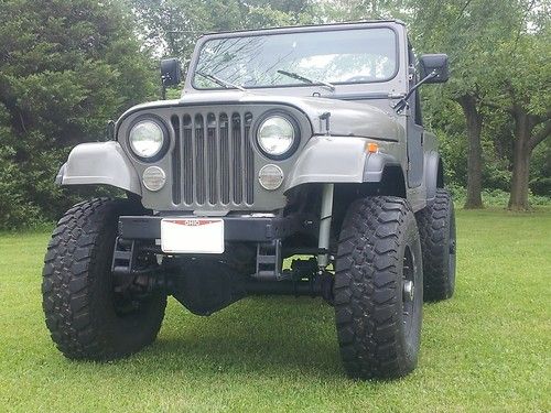 1977 big block 440 jeep cj-7 no reserve!!! cj7 cj 7