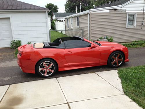 2011 chevrolet camaro ss convertible