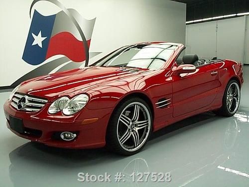 2007 mercedes-benz sl550 roadster htd seats nav 37k mi texas direct auto