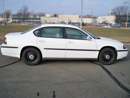 2005 chevrolet impala - police package