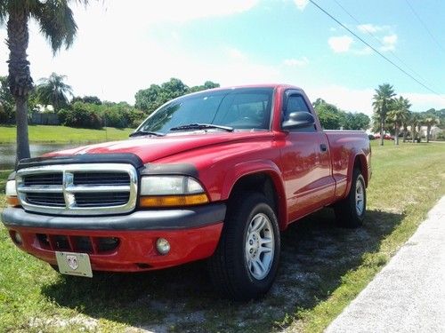 2004 dodge dakota club cab sport 1/2 ton pickup truck  v6