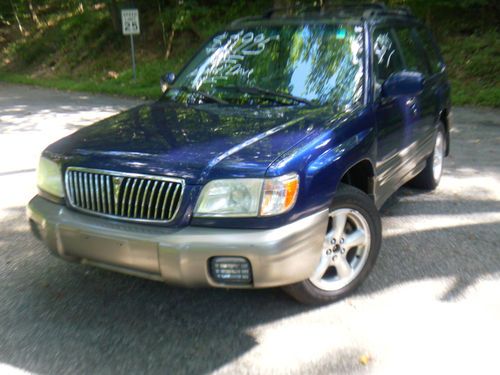 2002 subaru forester s wagon 4-door 2.5l